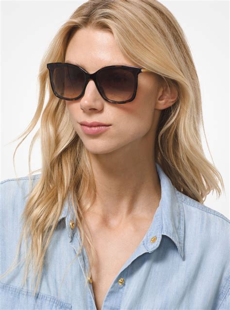 michael michael kors damen sonnenbrille blau|Women's Blue Designer Sunglasses .